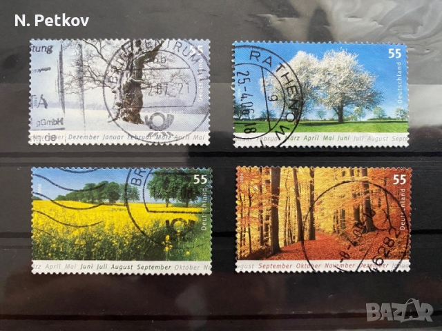 Германия, Флора - Сезони