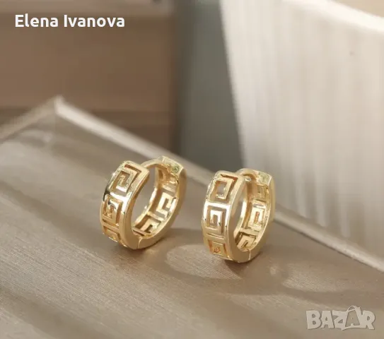 Уникални обеци от медицинска стомана