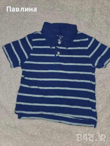 Лот от 11 Тениски и Два Къси Панталона за Момче - 18-24м, снимка 12 - Бебешки блузки - 50885253