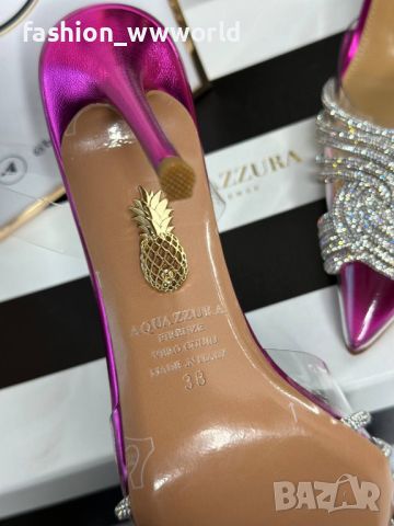 Дамски обувки на ток AQUAZZURA-реплика, снимка 5 - Дамски обувки на ток - 46813187