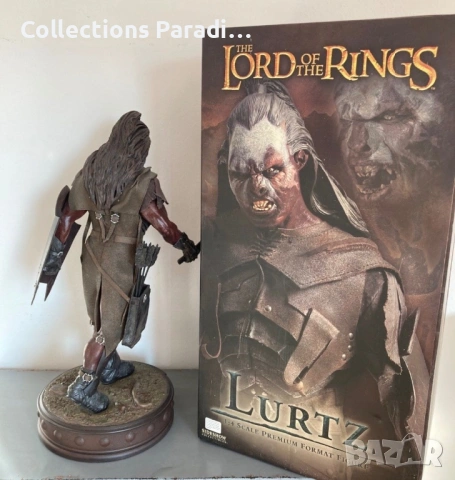 Sideshow Lord of the Rings Lurtz фигура статуя колекции, снимка 3 - Колекции - 54147014