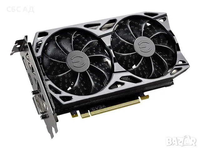 EVGA GeForce GTX 1660 SUPER SC ULTRA GAMING, 06G-P4-1068-KR, 6GB GDDR6, Dual Fan, Metal Backplate, снимка 2 - Видеокарти - 49218839