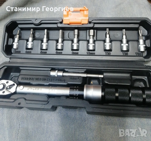 Нов динамометричен ключ 2-24 нютона , снимка 4 - Други инструменти - 53727032