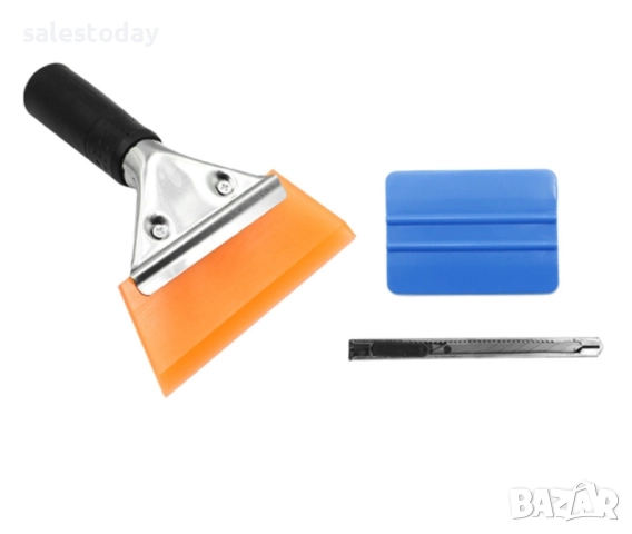 Шпатули за фолио, Комплект за поставяне на фолио