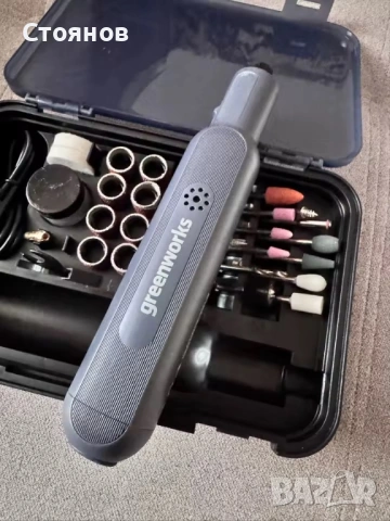 Greenworks мини гриндер 8 волта на зарядни батерии, снимка 11 - Други инструменти - 53249838