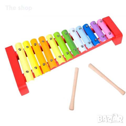 Детски дървен ксилофон (004)