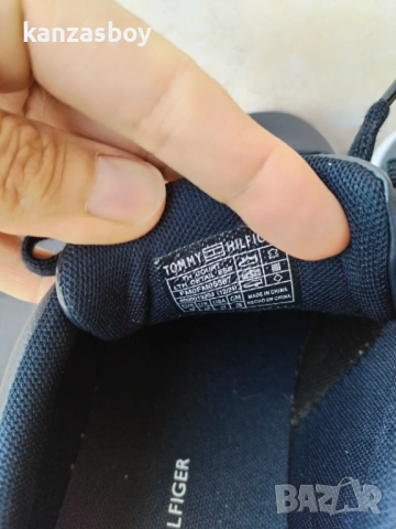 Tommy Hilfiger - страхотни мъжки кецове ЕСТЕСТВЕНА КОЖА 44, снимка 11 - Кецове - 54083451