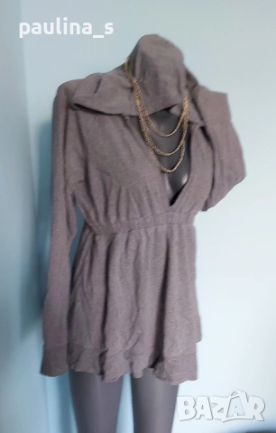 Три различни броя / Маркова туника тип жилетка и с качулка , снимка 3 - Туники - 53476261