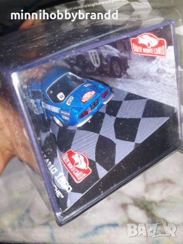 Renault Alpine 110 1800 Citroen C4 WRC  Rally  Monte  Carlo  1.43 Eaglemoss Top  Models , снимка 10 - Колекции - 46731136