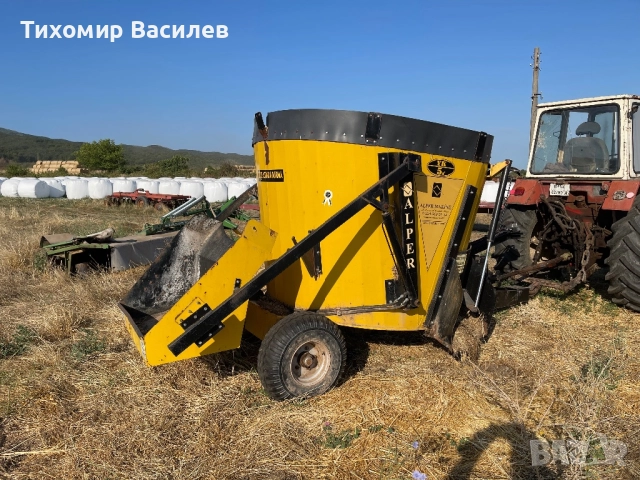 Фуражораздаващо ремарке / миксер , снимка 9 - Селскостопанска техника - 52745740