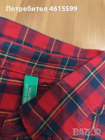 ризка на Benetton , снимка 4 - Детски ризи - 53597578