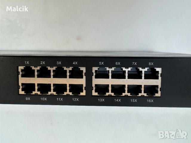 Гигабитов суич Intellinet 16-Port Gigabit Ethernet, снимка 6 - Суичове - 46699185