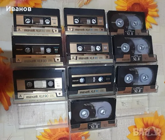 Аудио касети , MAXELL 90 мин. - хром , снимка 3 - Аудио касети - 48676754