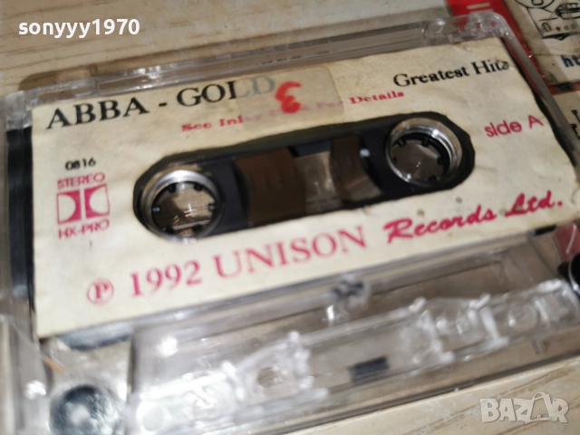 ABBA-GOLD UNISON TAPE 1992 1312252311, снимка 10 - Аудио касети - 52777954