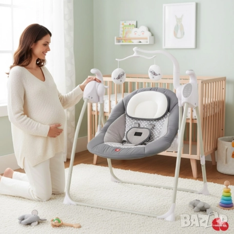 Електрическа люлка за бебе Zizito Hana, снимка 15 - Други - 51918155