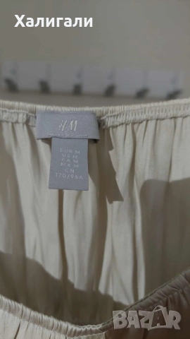 Елегантна блуза HM размер М, снимка 2 - Блузи с дълъг ръкав и пуловери - 51759569