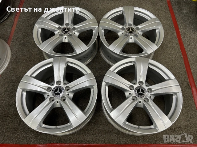 Джанти 17 Цола Mercedes C klass W204 W205 W206 Спорт Пакет Оригинални , снимка 7 - Гуми и джанти - 53613512