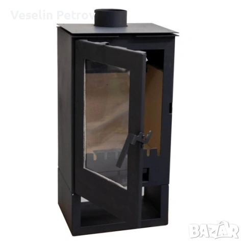 Печка на дърва ALAZ 9kW, снимка 2 - Отоплителни печки - 53440838