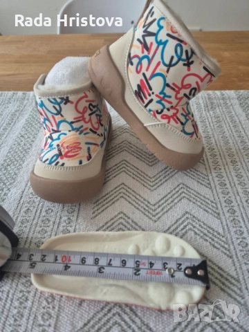 Бебешки пантофки Befado и ботушки 17-19 размер, снимка 2 - Бебешки обувки - 52569746