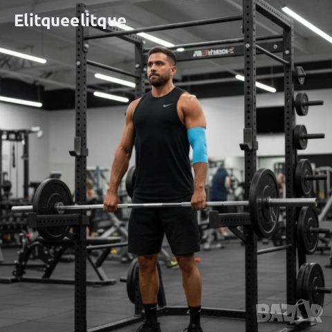 Удобен и дишащ еластичен бинт за облекчаване на болки и натоварвания в лакътя Elbow Support, снимка 2 - Други - 52375875