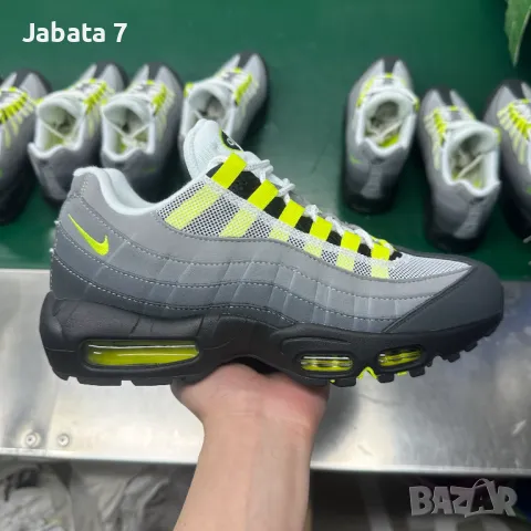 Nike Air Max 95 Neon Green, снимка 7 - Маратонки - 48646033