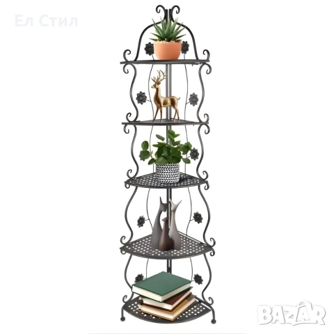 Елегантен ъглов рафт – стилно решение за максимално използване на пространството, снимка 5 - Декорация за дома - 53575046