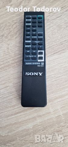 дистанционно SONY rm s33 за дек сд мд , снимка 2 - Декове - 45994386