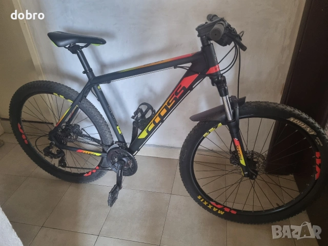 колело велосипед mtb планинско 27.5 cross gxr l размер , снимка 11 - Велосипеди - 53744187