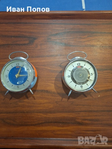 Анимирани будилници механични, Китай- два броя-работещи и профилактирани 