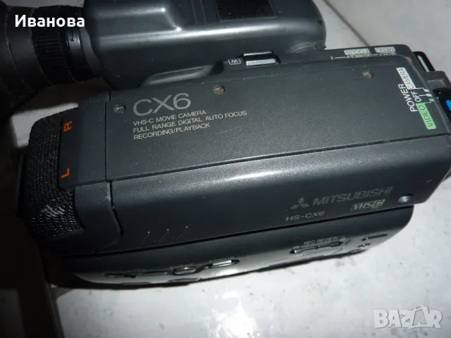 Продавам видеокамера Mitsubishi CX6 VHS-c, снимка 4 - Камери - 49029948