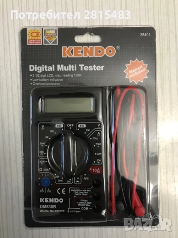 KENDO Цифров мултиметър DM830B