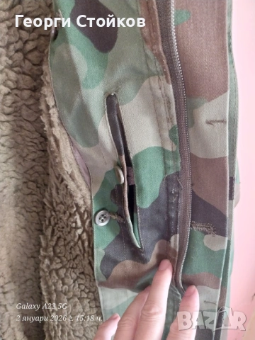 Продавам камуфлажна шуба м 93-Югославия  , снимка 5 - Екипировка - 53455732