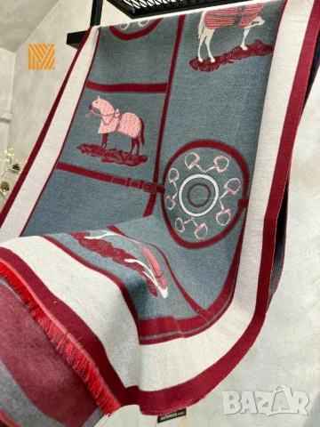 кашмирен шал , снимка 3 - Шалове - 50731569