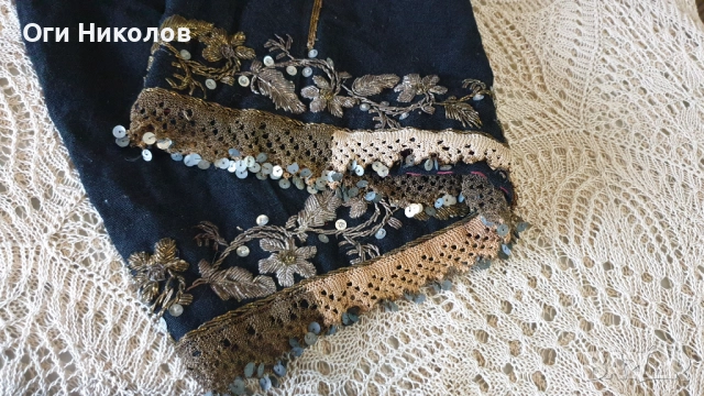 Автентичен вълнен литак, снимка 7 - Антикварни и старинни предмети - 51993554