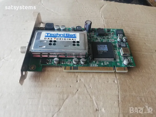 PCI DVB-S Satellite TV Card TechniSat SkyStar 2 Rev 2.6D, снимка 7 - Други - 47836662