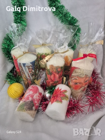 Коледни свещи! , снимка 4 - Коледни подаръци - 52517190