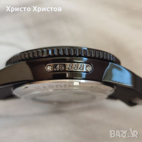 Луксозен мъжки часовник "Black Edition" Ulysse Nardin , снимка 7 - Мъжки - 41453504