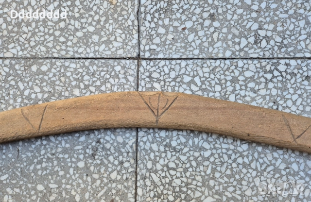 Стара дървена резбована кобилица, снимка 3 - Декорация за дома - 51776908