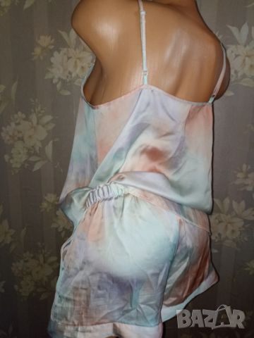Primark - M -Сатенена лятна пижама в преливащи се цветове , снимка 6 - Пижами - 45186154