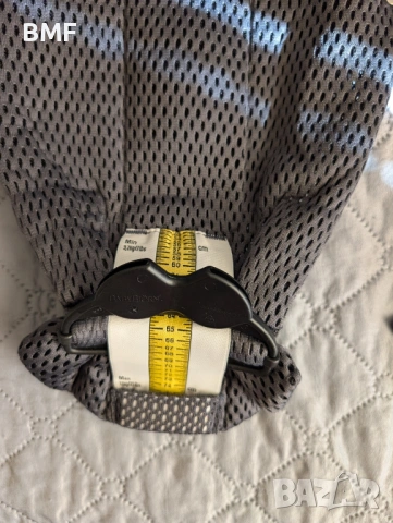 Кенгуру раница за носене на бебе BabyBjorn Mini Mesh 3D, снимка 8 - Кенгура и ранички - 53846162