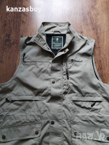 pinewood - мъжки ловен елек КАТО НОВ L, снимка 4 - Други - 52012527