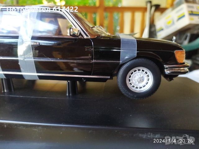 1:18 MERCEDES-BENZ 450 SEL W116- Revell, снимка 4 - Колекции - 46498300