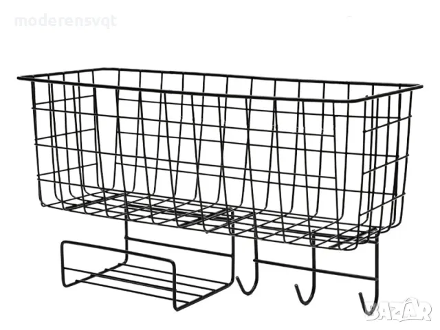 Рафт органайзер за кухня или баня лофт 3 куки, снимка 6 - Органайзери - 49209882
