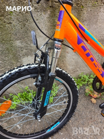 Като нов Алуминиев Детски велосипед 20цола 6 скорости Cross, снимка 4 - Велосипеди - 52523651
