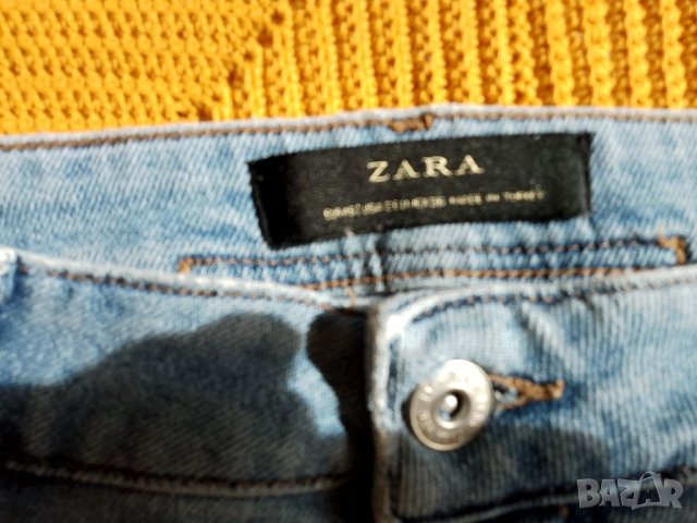 Мъжки къс дънков панталон, Zara , снимка 2 - Къси панталони - 46507277