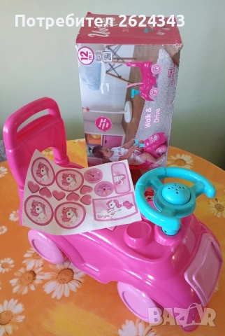 Количка за бутане , снимка 2 - Детски велосипеди, триколки и коли - 52275904