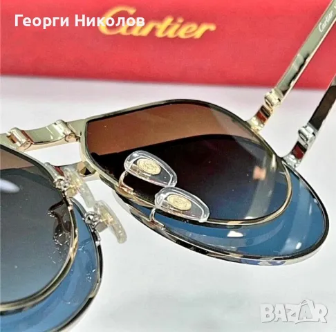 Мъжки слънчеви очила Картие , снимка 4 - Слънчеви и диоптрични очила - 50050125