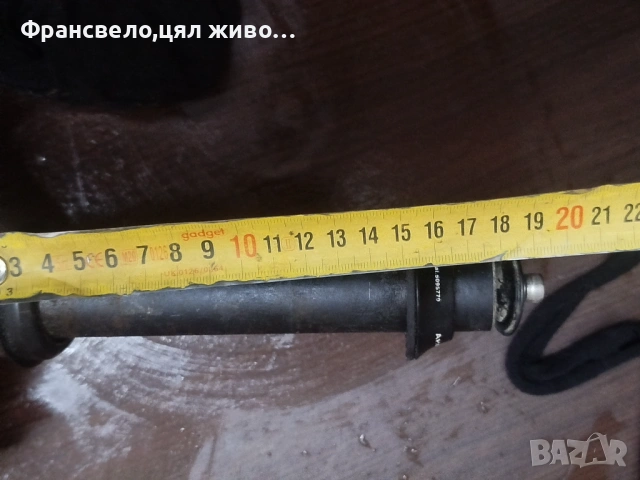 26 цола вилка за велосипед колело за ремонт или части няма луфт и теч стои заключена rock shox , снимка 4 - Части за велосипеди - 53119280