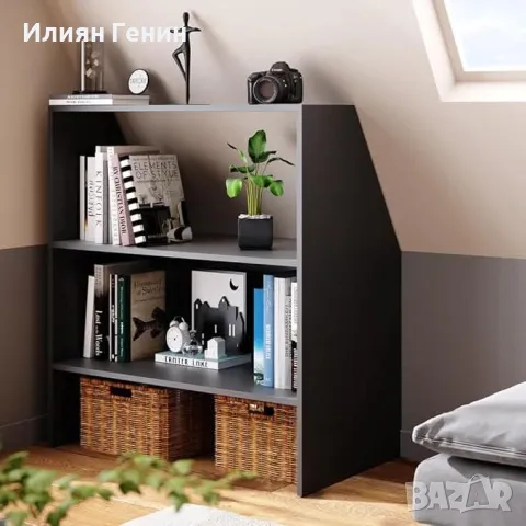 Скосен покривен рафт, снимка 4 - Шкафове - 49625579