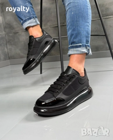 Черни Мъжки Маратонки 40-44 Номер с Кутия 